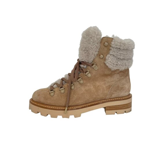 Jimmy Choo Shoes - Jimmy Choo Suede & Shearling Boots